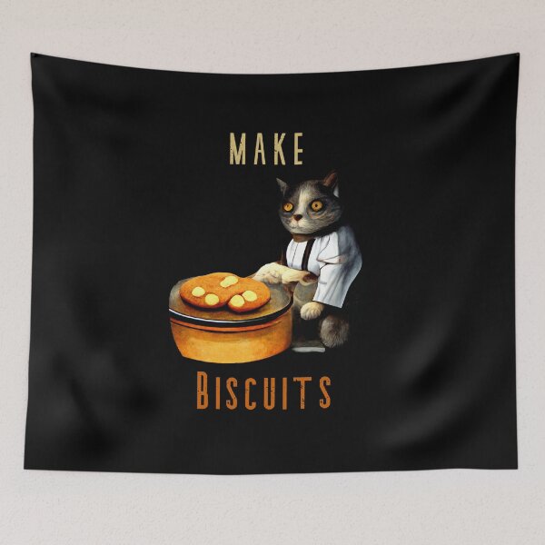 Item preview, cat making biscuits 48 designed and sold by Catator.