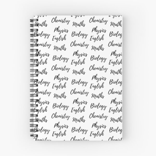 Item preview, Subject labels for science students - Biology, Chemistry, Physics, English and Math designed and sold by DesignsByMadiha.