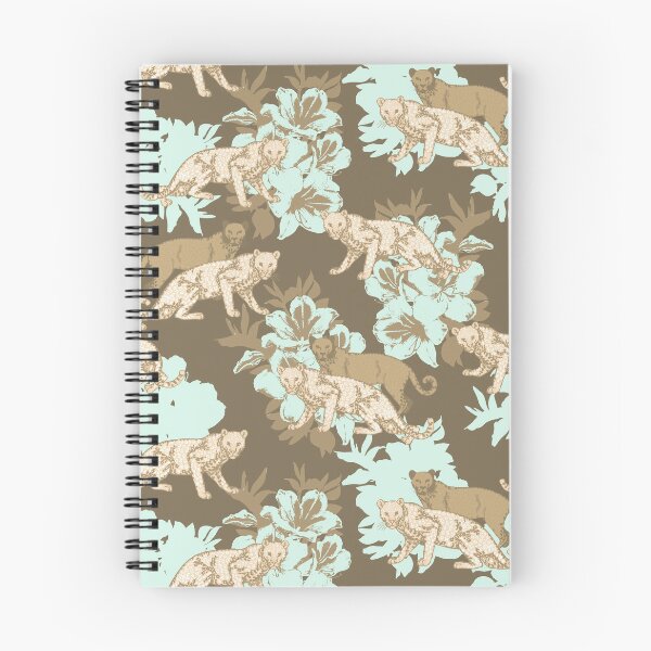 Item preview, Wild Tropical Leopard - Brown & Aqua designed and sold by Lupita  Blu.