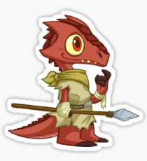 Tiny Kobold - Cute D&D Adventures Sticker