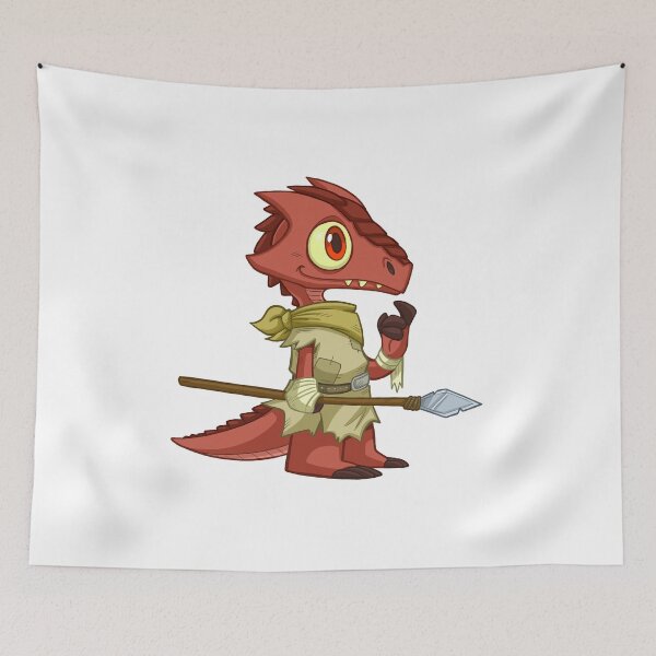Item preview, Tiny Kobold - Cute D&D Adventures designed and sold by kickgirl.