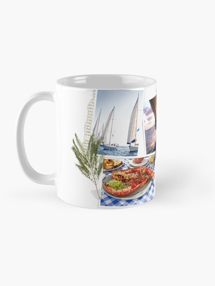 Alternate view of Mentally I'm in Paradise Shores Coffee Mug