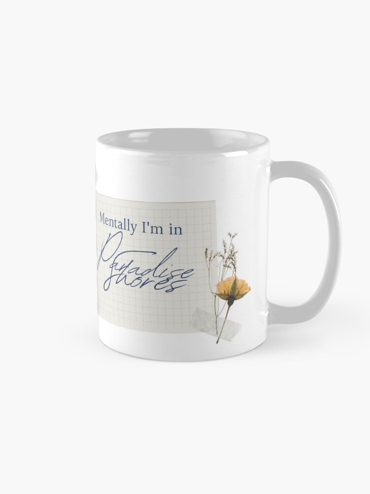 Alternate view of Mentally I'm in Paradise Shores Coffee Mug