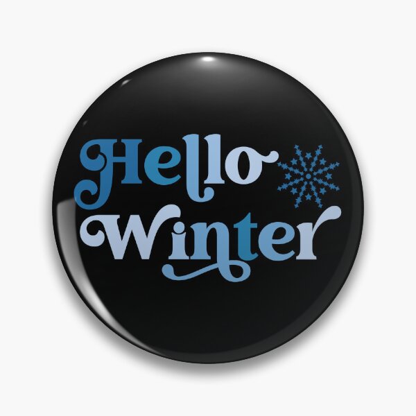 Item preview, Hello Winter Snowflake Shades of Blue designed and sold by PeachesMommy.