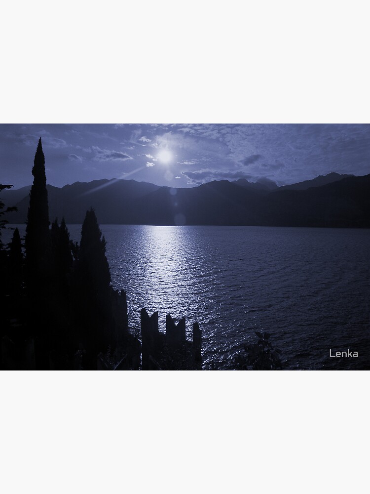 Lago di Garda, in blue by Lenka