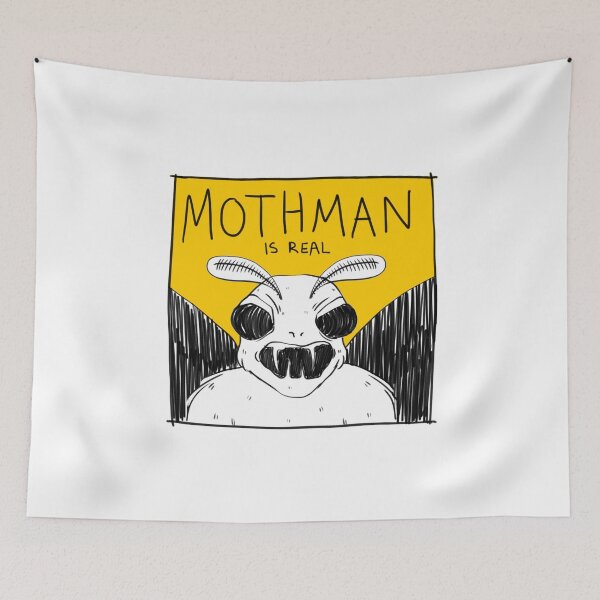 Item preview, Mothman Is Real designed and sold by Elyse Martin.
