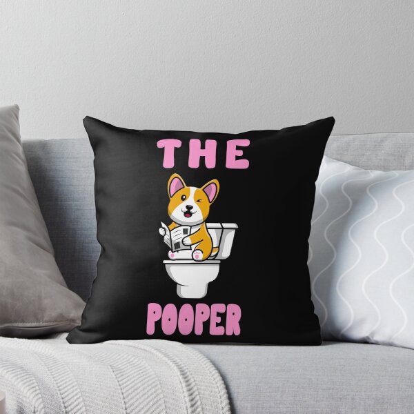 Item preview, The Pooper Dog Reading Newspaper Pink Funny Lyrics designed and sold by PunnyLyrics.