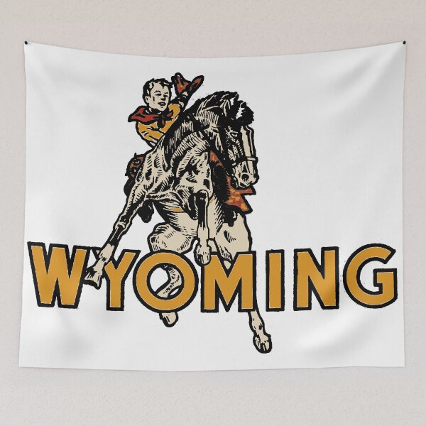 Item preview, Wyoming Decal designed and sold by Decal Mania.