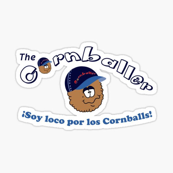 "Cornballer Soy loco por los Cornballs" Sticker for Sale by McPod