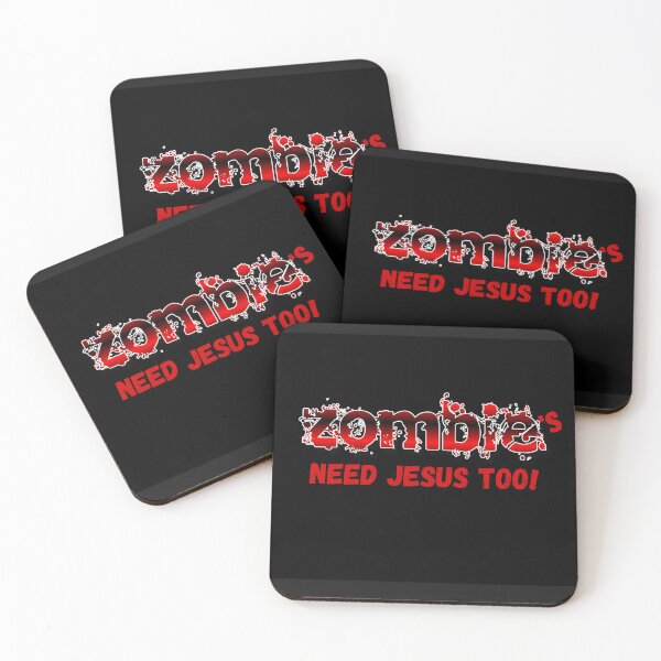 Item preview, ZOMBIES NEED JESUS TOO! designed and sold by jreiter57.