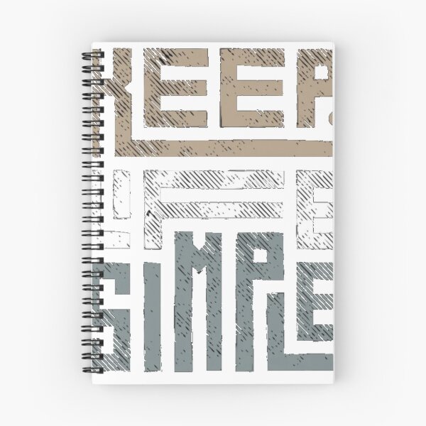 Item preview, Keep life simple  designed and sold by PandaRSH.