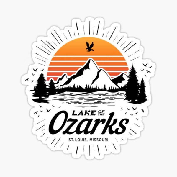 Ozark Lake Of The Ozarks Sticker For Sale By Liamhansen Redbubble 8650