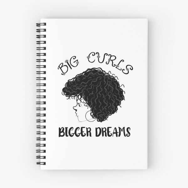Item preview, Big Curls Bigger Dreams Curly Style Sayings designed and sold by Add To Cart.