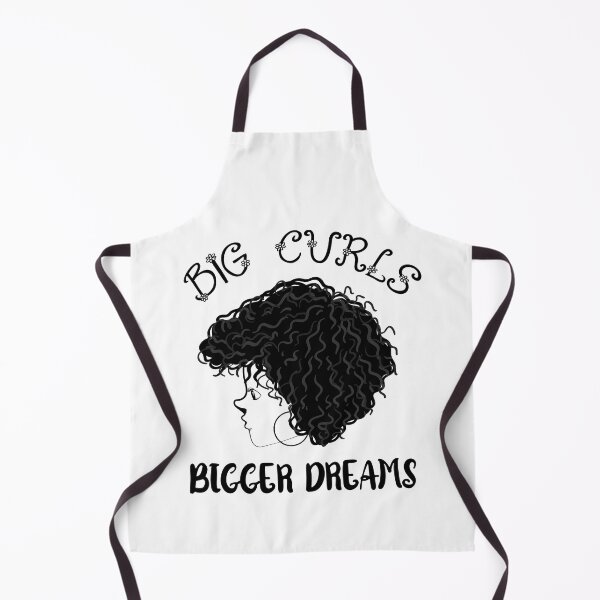 Item preview, Big Curls Bigger Dreams Curly Style Sayings designed and sold by Add To Cart.