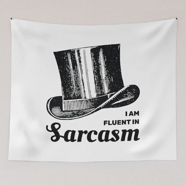 Item preview, I am fluent in sarcasm designed and sold by absolutdesign.