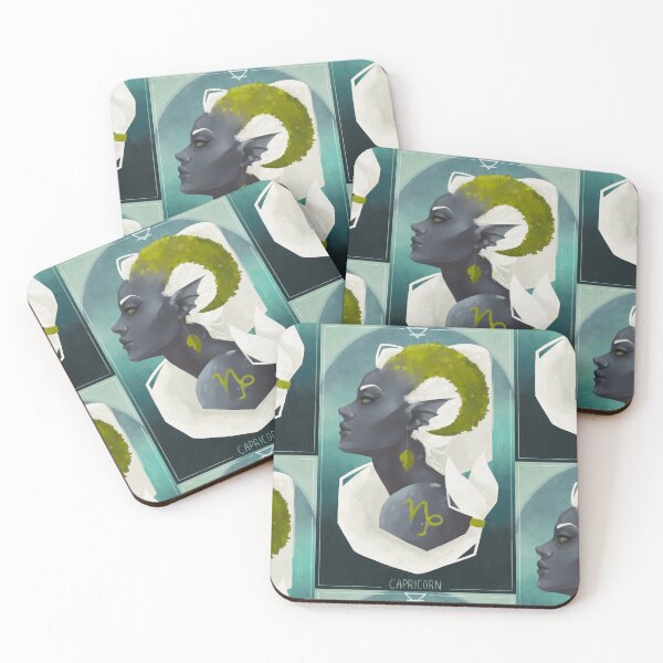 Item preview, Capricorn Illustration designed and sold by MarinaPlarido.