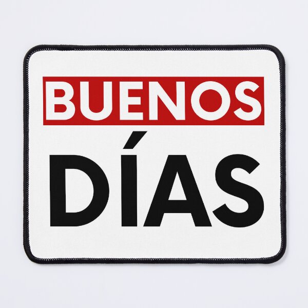 Item preview, Buenos días - friendly spanish good morning designed and sold by ALLURE-minimal.