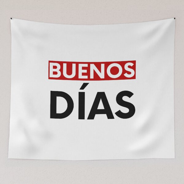 Item preview, Buenos días - friendly spanish good morning designed and sold by ALLURE-minimal.