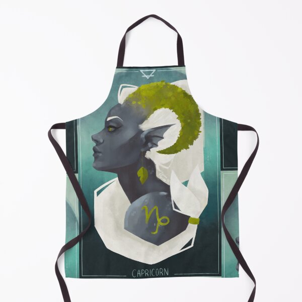 Item preview, Capricorn Illustration designed and sold by MarinaPlarido.