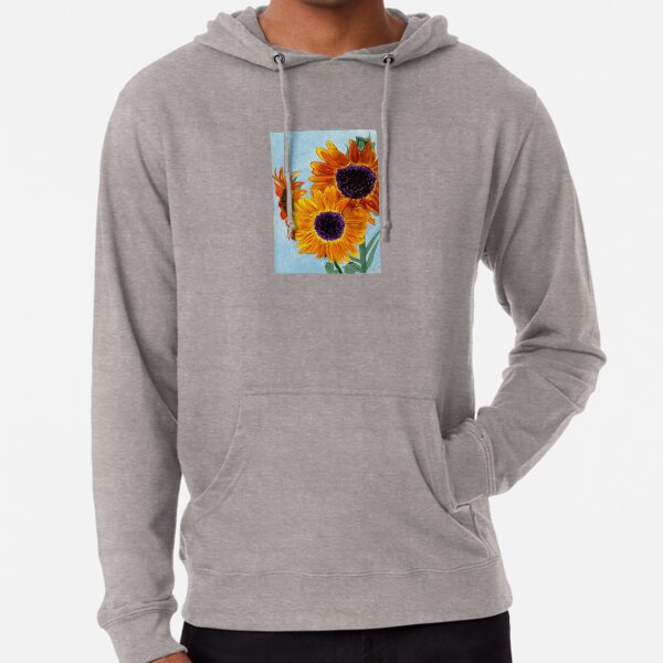 SERENITY Sunflowers Lightweight Hoodie