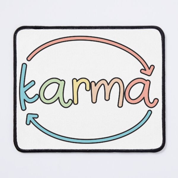 Item preview, Karma Quote designed and sold by CarasAtelier.