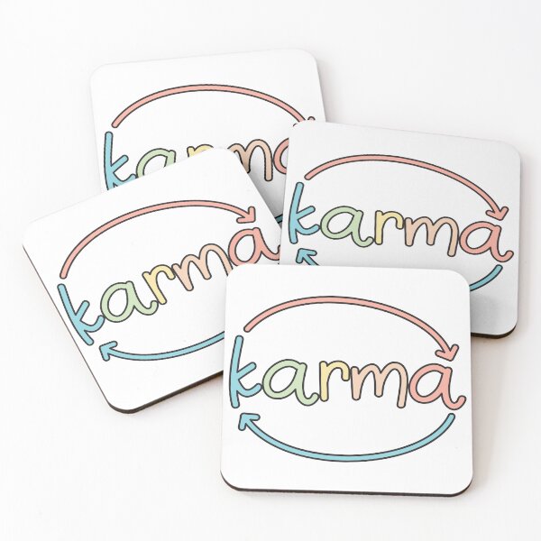 Item preview, Karma Quote designed and sold by CarasAtelier.
