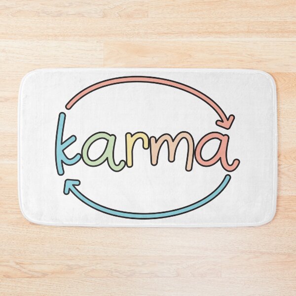 Item preview, Karma Quote designed and sold by CarasAtelier.