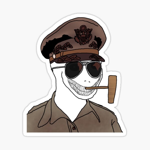 Rainbow Doomer Wojak Meme Sticker Sticker for Sale by Acid Graphics