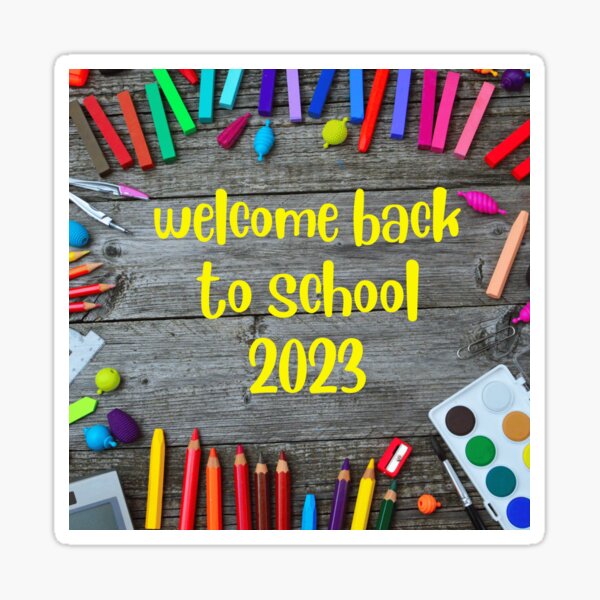 back to school 2023 class teacher" Sticker for Sale by