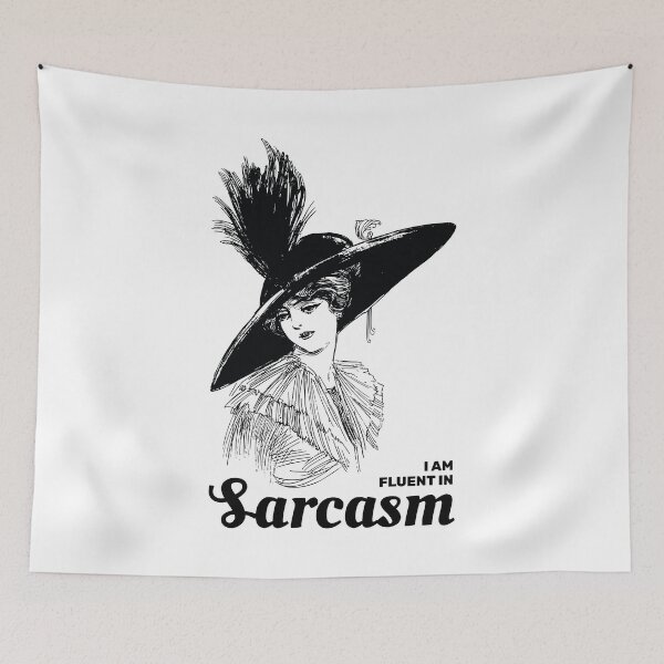 Item preview, I am fluent in sarcasm designed and sold by absolutdesign.