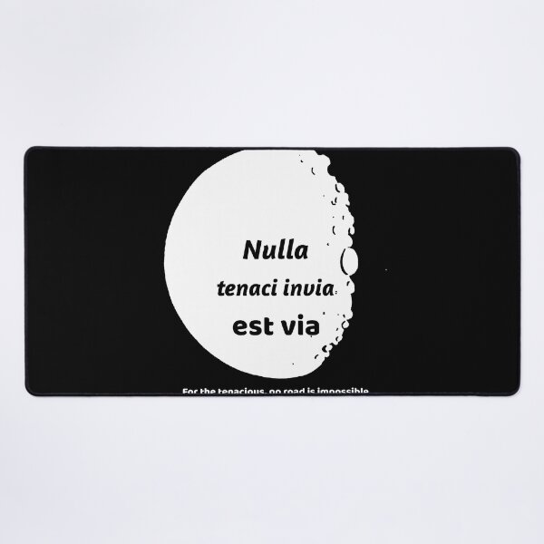 Item preview, Latin quote no road impossible designed and sold by dreamofdenim.