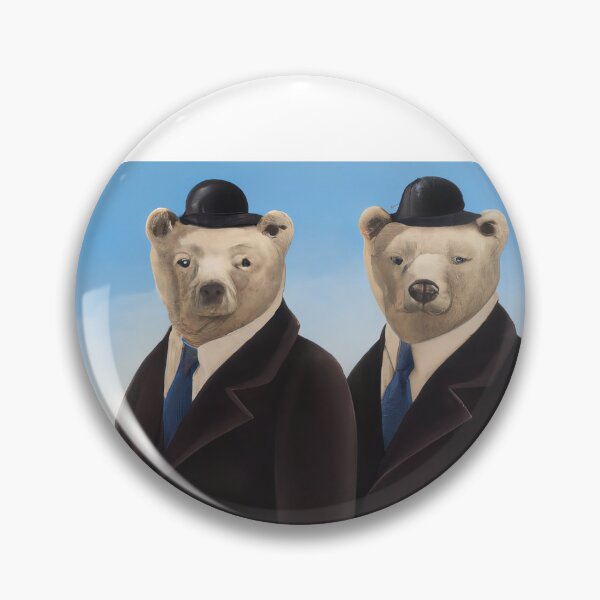 Item preview, Bears Going To Work, Rene Magritte designed and sold by ArtifAI.