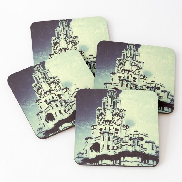 Item preview, Iconic Liver Building Liverpool Waterfront  designed and sold by SallyHammond.