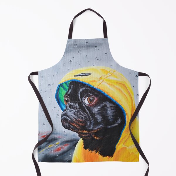 Item preview, Raincoat Pug designed and sold by SabinasArts.