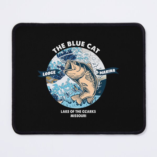 Item preview, The Blue Cat - Lake Of The Ozarks Missouri Lodge Marina designed and sold by liamhansen.