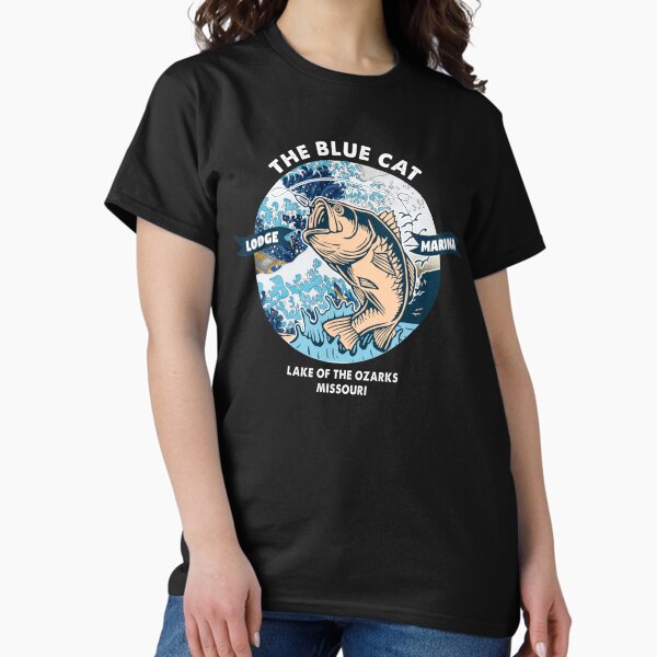 Item preview, The Blue Cat - Lake Of The Ozarks Missouri Lodge Marina   designed and sold by liamhansen.