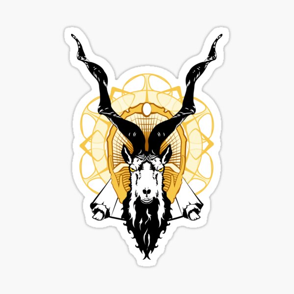 Markhor Crest Sticker