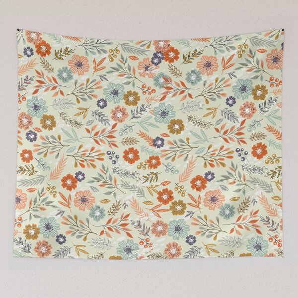 Item preview, A Lovely design inspired by vintage flowers motivation scriptures pattern designed and sold by MorDesigner.