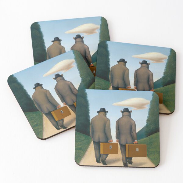Item preview, Bears going to work, Rene Magritte designed and sold by ArtifAI.