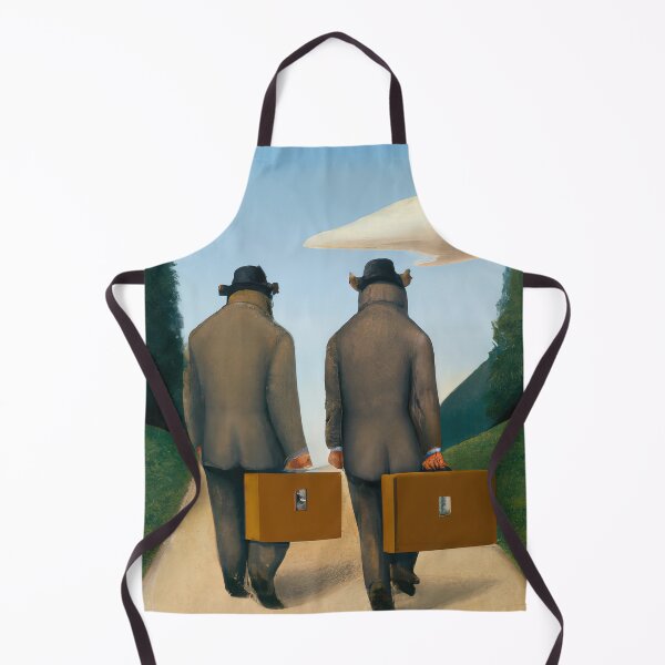 Item preview, Bears going to work, Rene Magritte designed and sold by ArtifAI.
