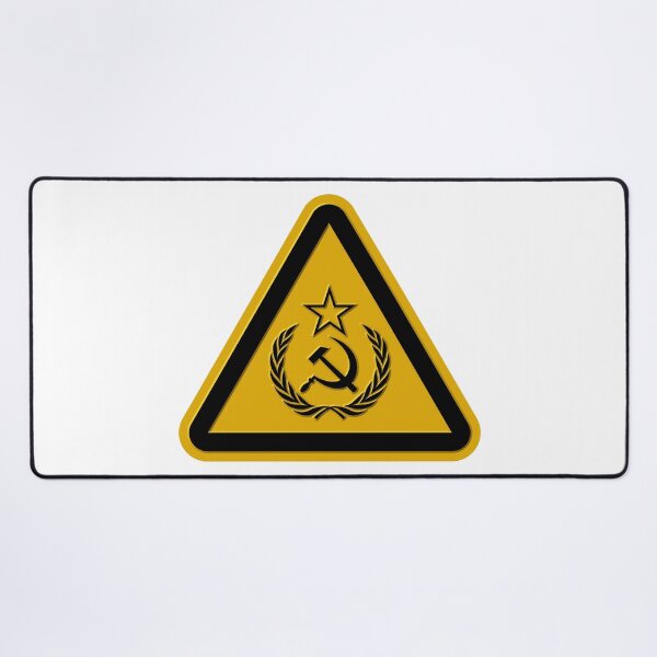 Item preview, Soviet caution sign vector designed and sold by pictapix.