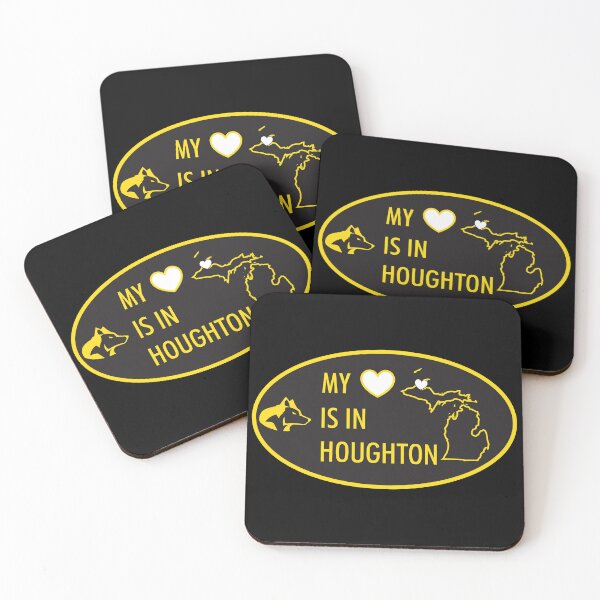 Item preview, My Heart is in Houghton Michigan designed and sold by Biochao.