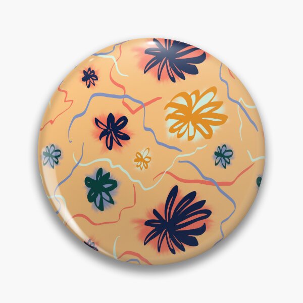 Item preview, Playful Peachy Floral Explosion designed and sold by DesignsByJaycee.