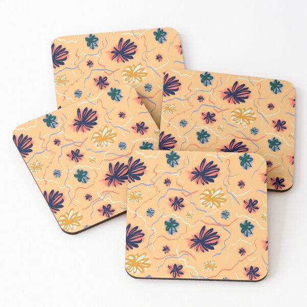 Item preview, Playful Peachy Floral Explosion designed and sold by DesignsByJaycee.