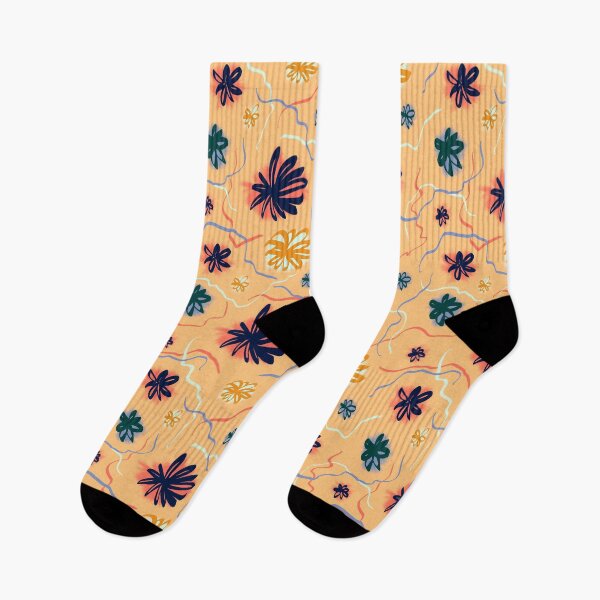 Item preview, Playful Peachy Floral Explosion designed and sold by DesignsByJaycee.