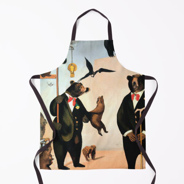 Item preview, Bears in high society, Salvador Dali designed and sold by ArtifAI.