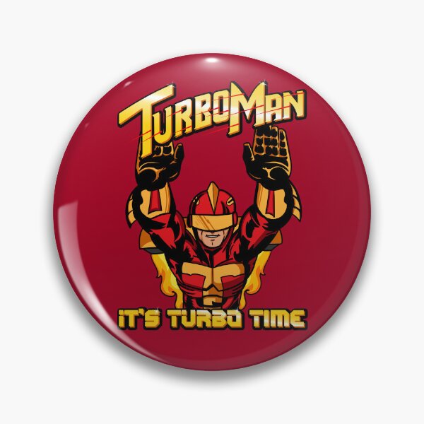 Item preview, Turbo Man - It's Turbo Time designed and sold by Meta Cortex.