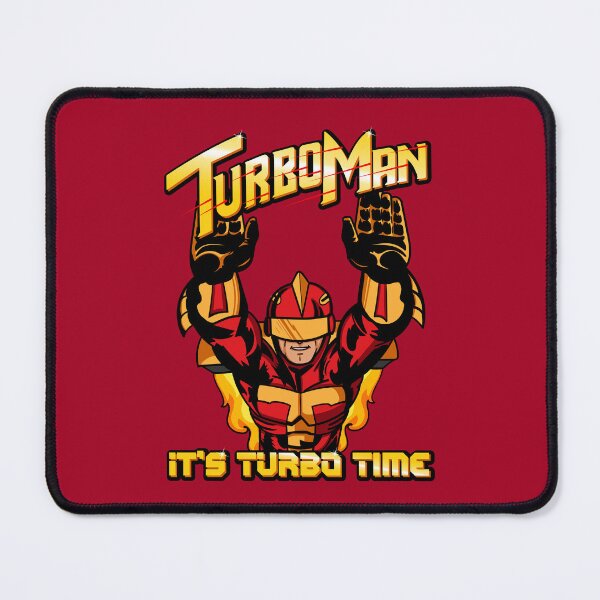 Item preview, Turbo Man - It's Turbo Time designed and sold by Meta Cortex.