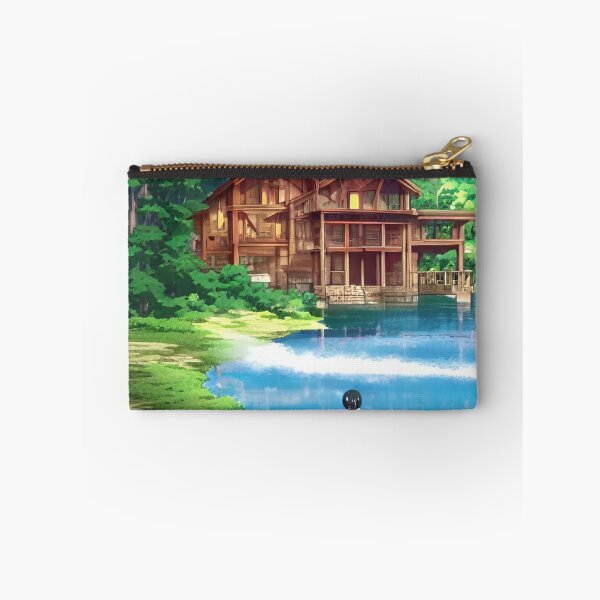 Item preview, Anime Lakehouse Beutifull Nature Scene designed and sold by Art-of-AI.