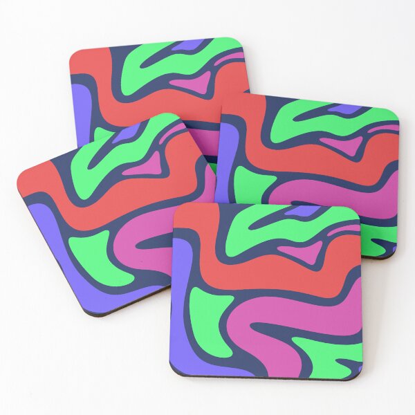 Item preview, abstract colour pattern designed and sold by Zeetube.